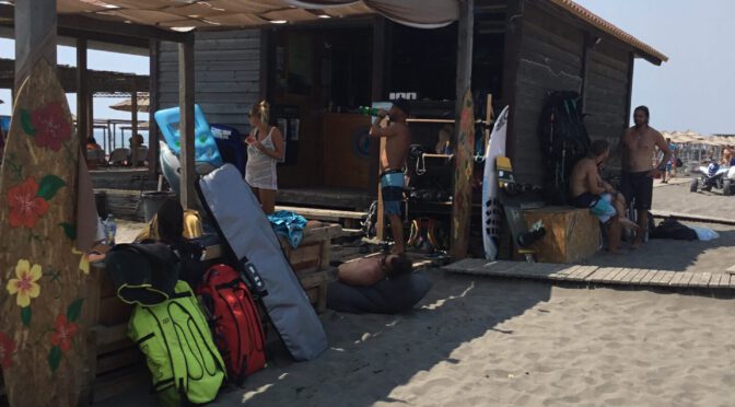 Wenn der Windfinder mit Wind geitzt