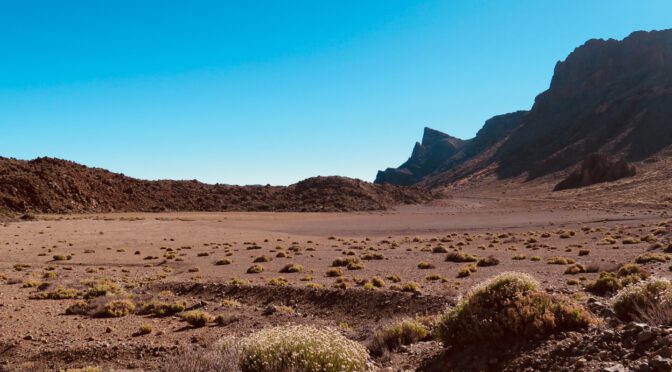 Die Hochebene Las Cañadas nach El Portillo